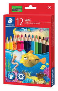 Staedtler LUNA 139 Jumbo coloured pencil - Assorted 12's