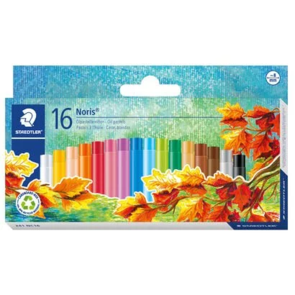 Staedtler Noris oil pastels - 16 assorted colours