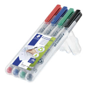 Staedtler Lumocolor® Non-permanent Universal Pen S - Set of 4