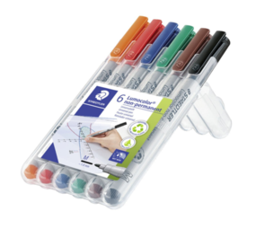 Staedtler Lumocolor® non-permanent Universal Pen M - Set of 6