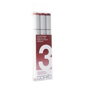 Copic Sketch Markers Set - Colour Fusion #3 Red