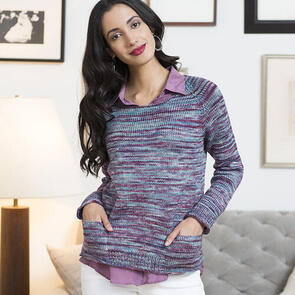 Malabrigo Cushman - Women's Pullover Sweater- Knitting Kit / Pattern