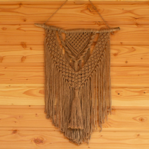 Hoooked Eco Barbante Spesso : Wall Hanger Brioni - Teak