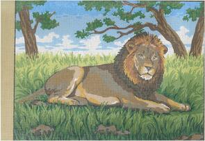 Collection D'Art  Tapestry Canvas 40X50 Lion