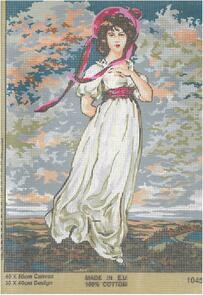 Collection D'Art  Tapestry Canvas 40X50 Pinkie