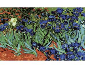 Collection D'Art  Tapestry Canvas 60X90 Field Of Iris