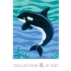 Collection D'Art  Tapestry Canvas 20X25 Orca