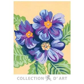 Collection D'Art  Tapestry Canvas 20X25 Vase Of Flowers