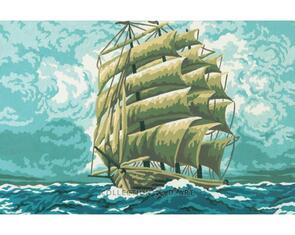 Collection D'Art  Tapestry Canvas 30X40 Galleon