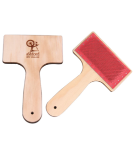 Ashford Drum Carder Cleaning Brush Lacquered