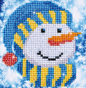 Diamond Dotz Snowman Cap Picture