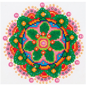 Diamond Dotz  Art Kit 8" x 10" - Flower Mandala