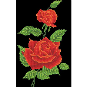 Diamond Dotz  Art Kit - Red Rose Corsage 27cm x 42cm