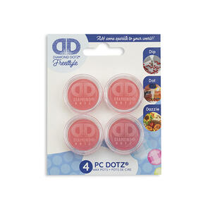 Diamond Dotz  DOTZ® 4 x WAX POTS Designed specifically for Diamond Dotting