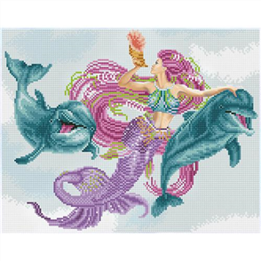 Diamond Dotz  Art Kit - Mermaid & Friends 47 x 37cm
