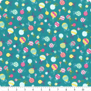 Liberty Deck The Halls Blue Tumbling Baubles