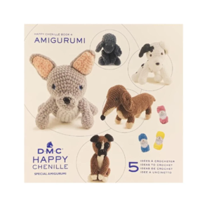 DMC Happy Chenille Amigurumi Book 4 Puppy Friends