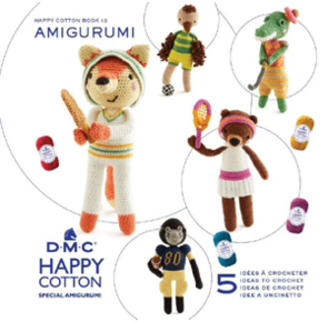 DMC Happy Cotton Amigurumi Book 13 - Sporting Animals