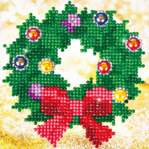 Diamond Dotz Christmas Wreath Picture
