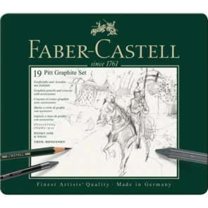 Faber-Castell Pitt Graphite Tin Set Medium