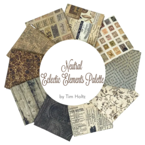 Free Spirit Tim Holtz Palette Neutral - FQ Bundle