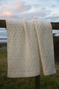 Lisa F BC57 - Waffle Blanket - Knitting Pattern / Kit