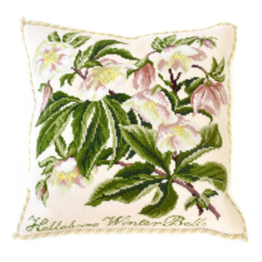Elizabeth Bradley Tapestry Kit - Hellebore Winter Bells - Cream