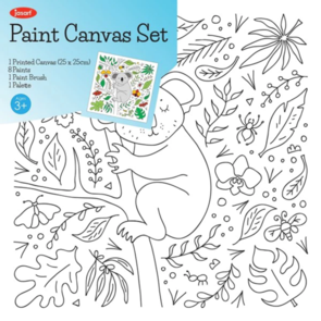 Jasart Paint Canvas Set (Paint, Canvas, Brush & Palette)