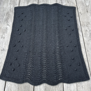 The Kiwi Stitch & Knit Co Aroha Baby Blanket Pattern/Kit - 8ply