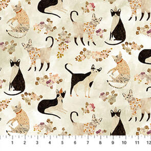 Northcott * DP90289-11 BEIGE MULTI