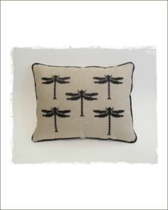 The Kiwi Stitch & Knit Co Dragonfly Cushion Pattern