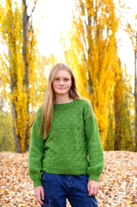 Lisa F HC56 - Sabine Sweater - Knitting Pattern / Kit
