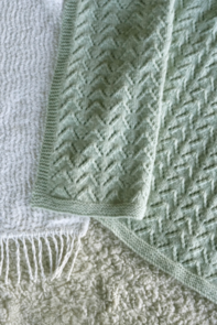 Lisa F BC139 - Vintage Lace Blanket - Knitting Pattern / Kit