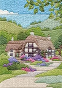 Bothy Threads Long Stitch Kit - Seasons in Long Stitch: Summer Cottage
