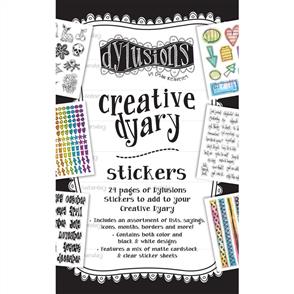 Ranger Ink  Dyan Reaveley's Dylusions Creative Dyary Sticker Book