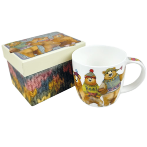 Emma Ball Woolly Bears Mug (Boxed)