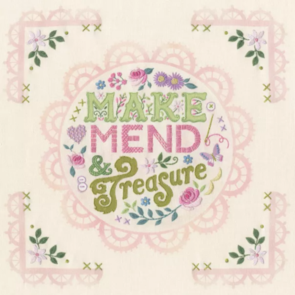 Bothy Threads Embroidery Kit - Make, Mend And Treasure