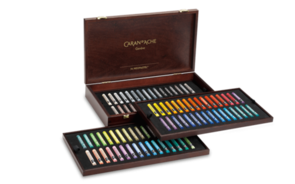 Caran d'Ache Neopastel Wooden Box Of 96