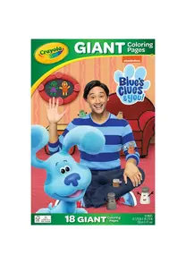 Crayola Giant Colouring Pages Foldalope Blues Clues 18 Pages