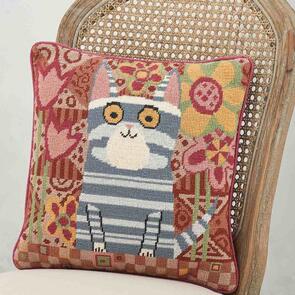 Ehrman Tapestry Kit - Grey Cat