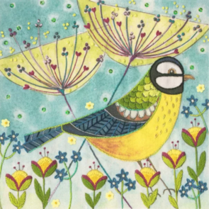 Bothy Threads Flights Of Fancy Embroidery Kit - Blue Tit