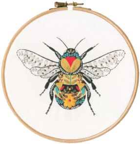 Bothy Threads Pollen Embroidery Kit - Bee