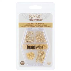 The Beadsmith The Bead Smith - Findings Assortment Gold