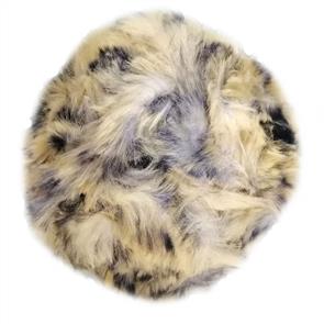 Needlecrafters: Poly Faux-Fur Yarn Ball- Charcoal Blend | Yarn, Ribbon &  Wire