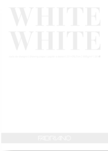 Fabriano White White Pad, 300gsm 20pk