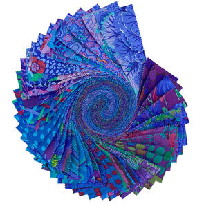 Free Spirit Kaffe Fassett Classics Plus - 2.5" Design Roll 40pcs - Royal