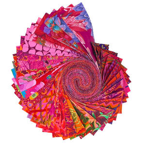 Free Spirit Kaffe Fassett Classics Plus - 2.5" Design Roll 40pcs - Ruby