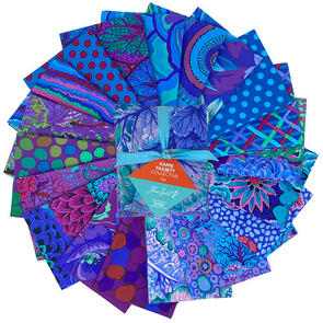 Free Spirit Kaffe Fassett Classics Plus - Fat Quarter Bundle 20pc - Royal