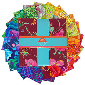 Free Spirit Kaffe Fassett Classics Plus 10" Charm Pack 42pc - Spectrum