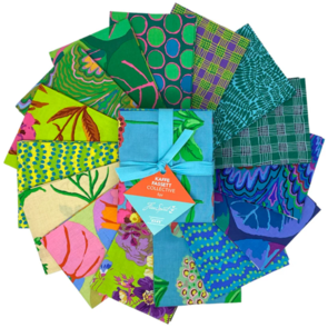 Free Spirit Kaffe Fassett - February 2025 Fat Quarter Bundle - Cool 15pc